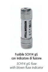 ITALWEBER �۔���10*38 500V CH10 a