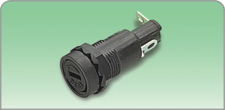 面板安裝型保險絲座