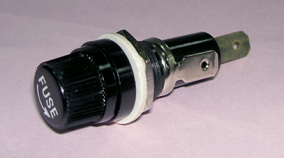 面板安裝型保險絲座