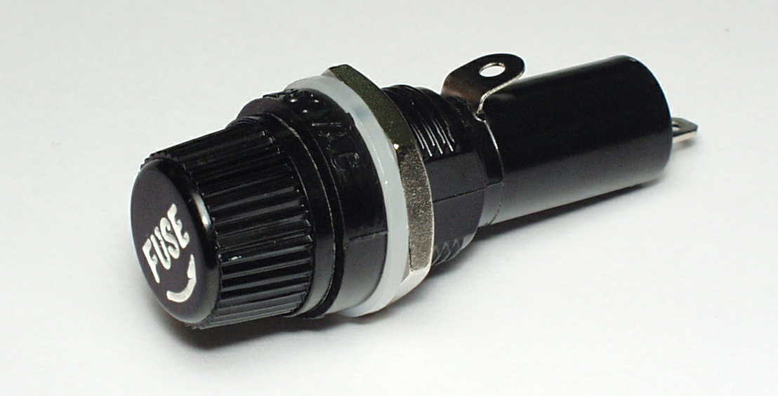 面板安裝型保險絲座